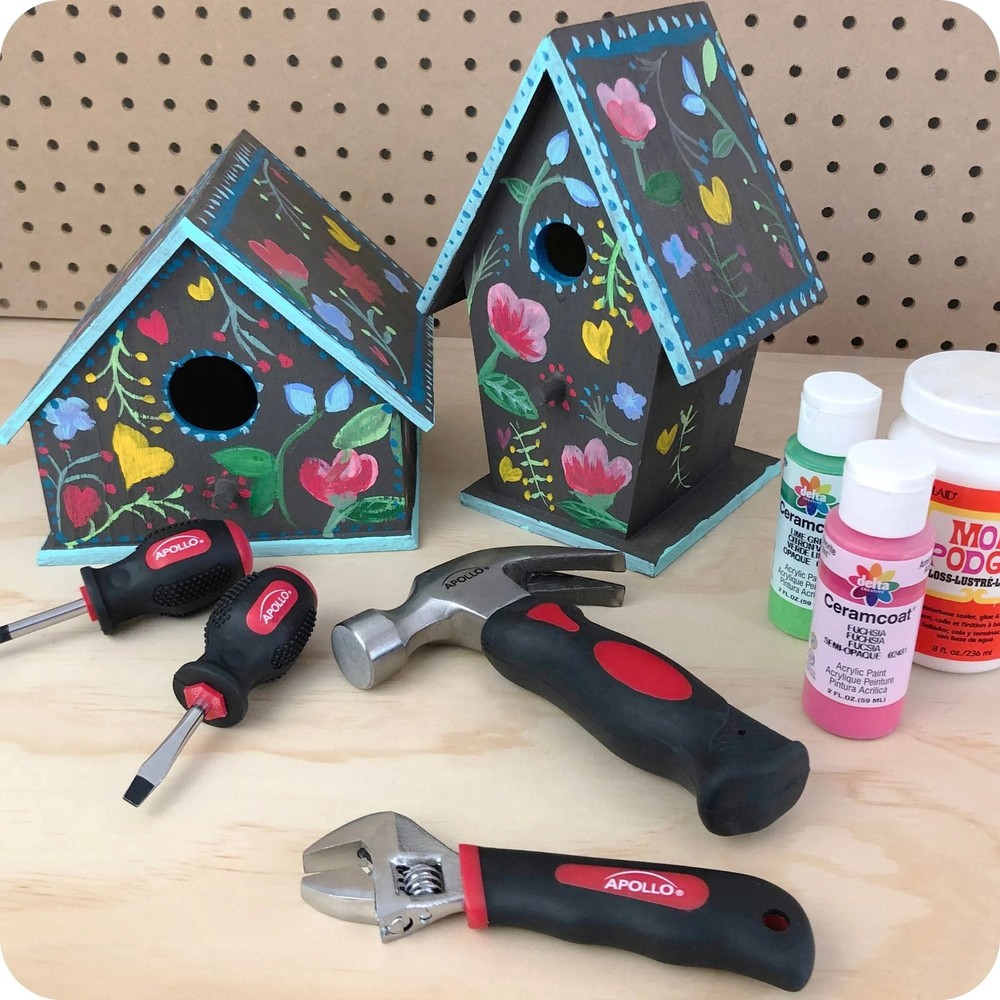 Apollo Tools Four Piece Stubby Tool Set - DT0240