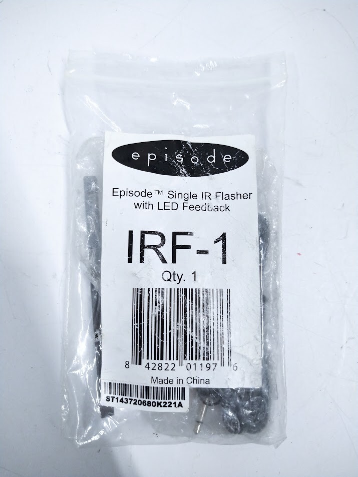 Episode IRF-1, Single IR Flasher With LED Feedback