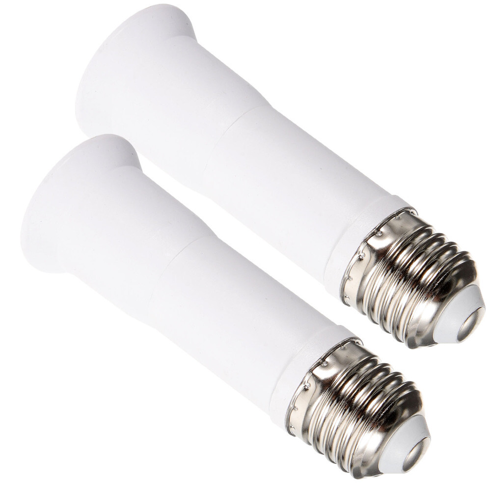 2 Pcs Practical Light Socket Extension Light Socket Extender Outdoor