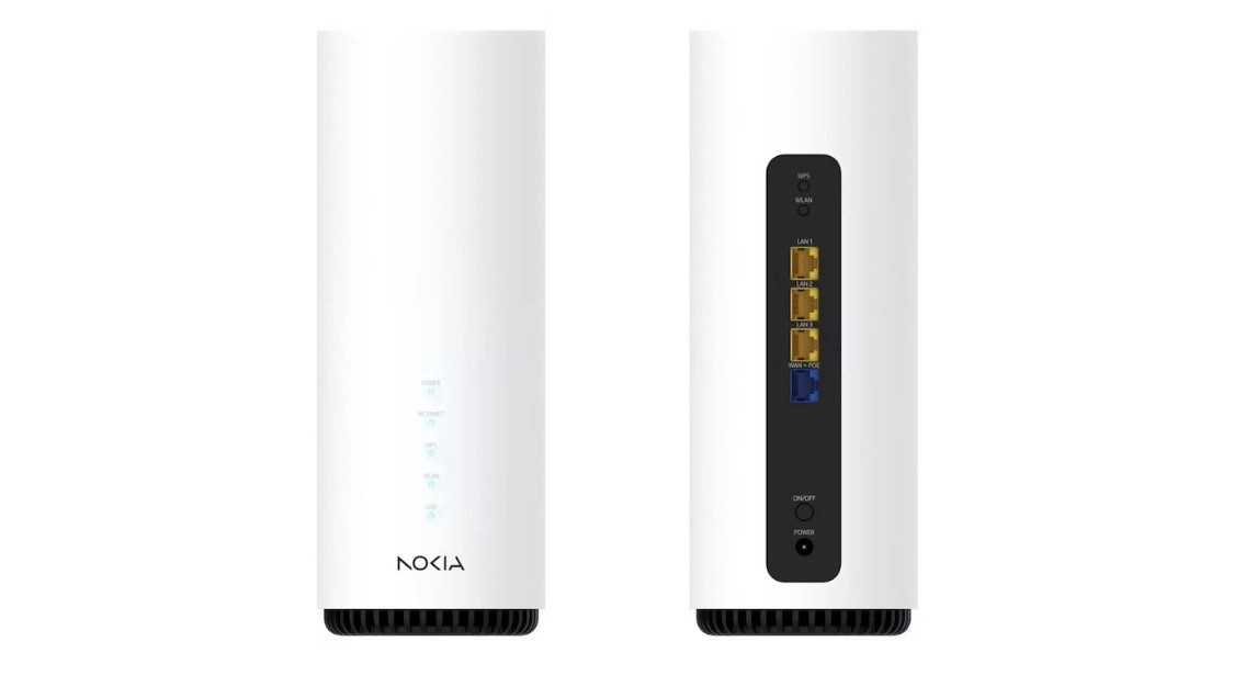 Nokia Wifi Beacon G6 Wireless Smart Mesh Network Router White 2500sqft Coverage