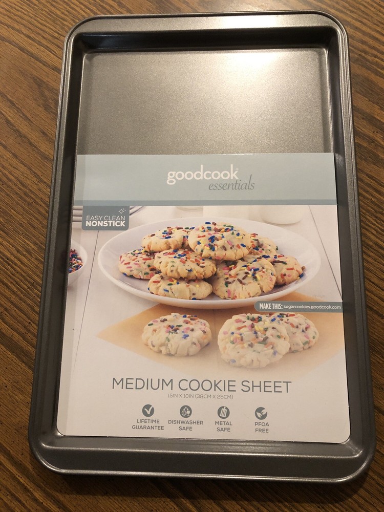 GOODCOOK ESSENTIALS EASY CLEAN NONSTICK MEDIUM COOLIE SHEET