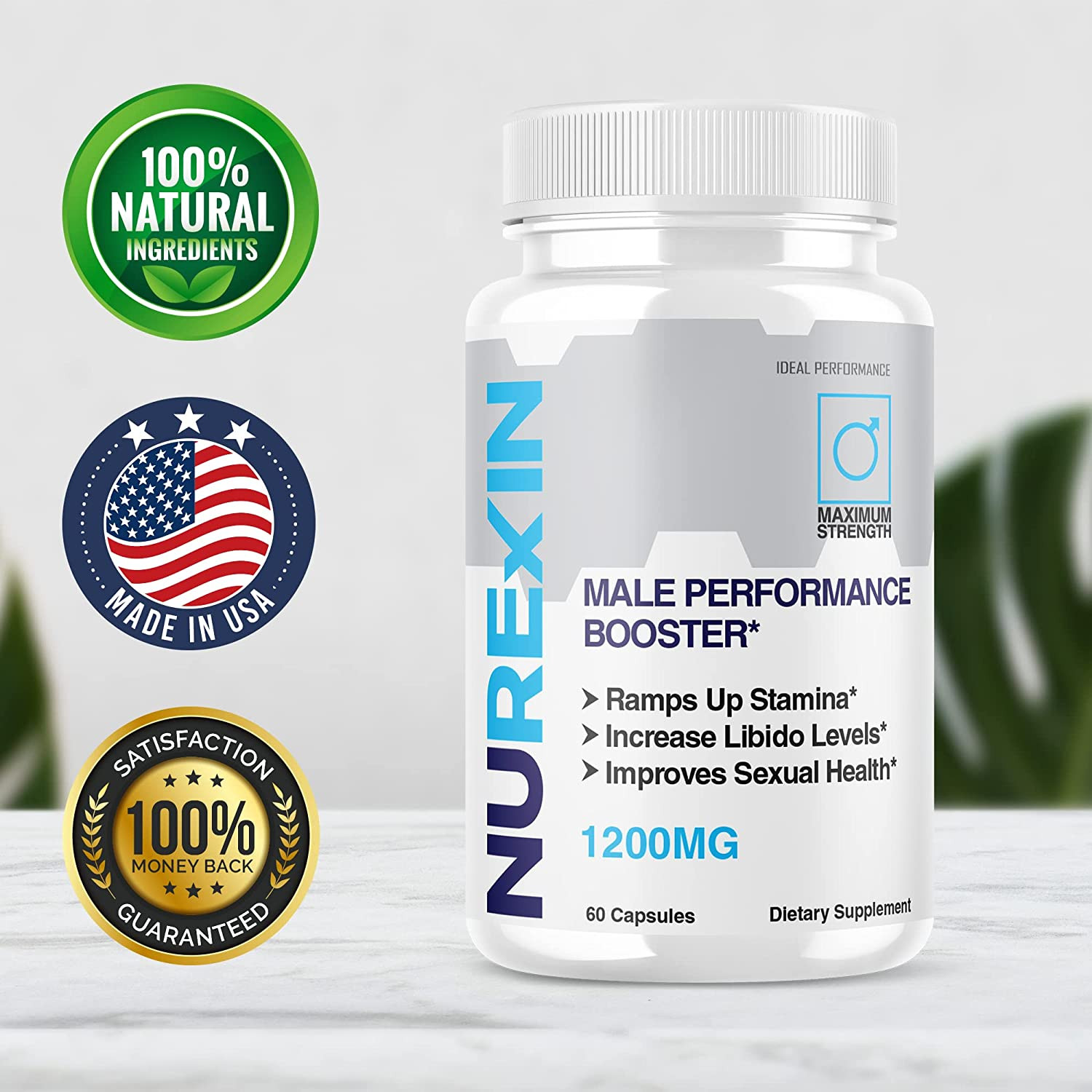 (3 Pack) Nurexin Pills Nurexin 500 Nurexin Boost (180 Capsules)