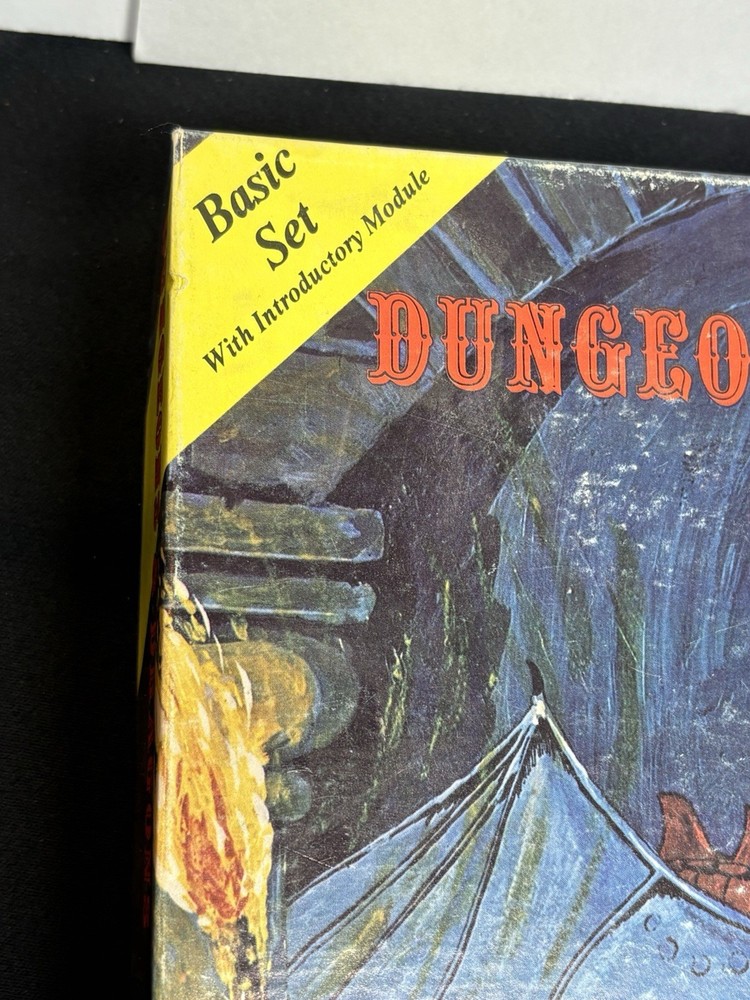 TSR D&D Dungeons & Dragons Basic Set 3rd Edition 1979 w/ Geomorphs (Read)