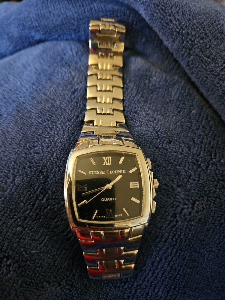 SWISS TECHNIK MEN'S WRIST WATCH Working