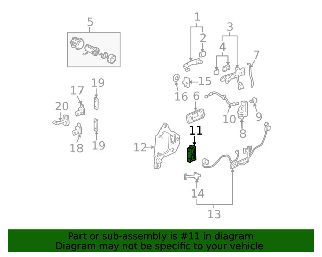 Genuine GM 15910995