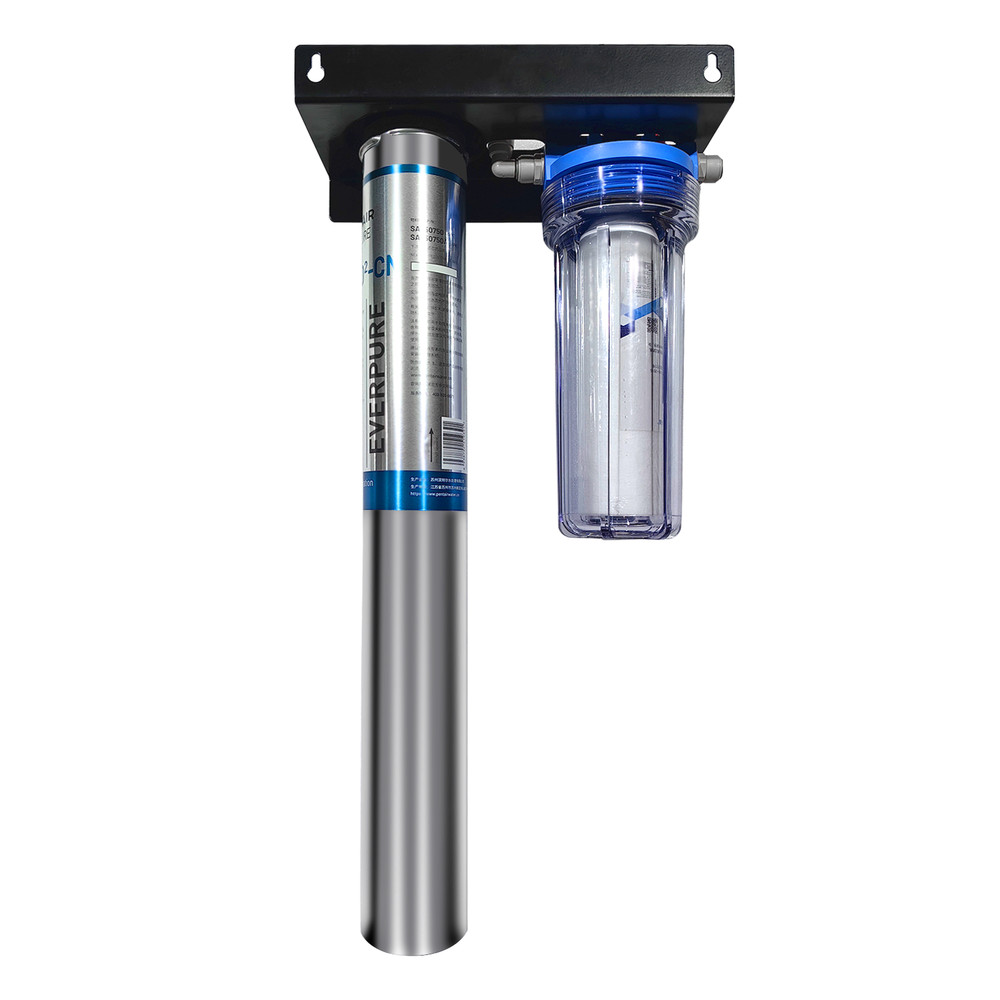 Commercial Ice Maker Water Filter - Pre Filter + Main Filter + Bracket - NEW