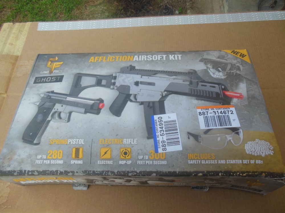 Game FaceGameFace ghost affliction airsoft Kit USED