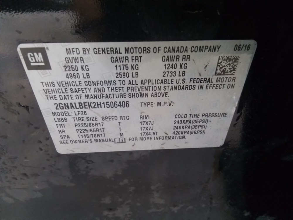 2010-2017 GMC Terrain Dash Mounted Lower 7" Display Screen