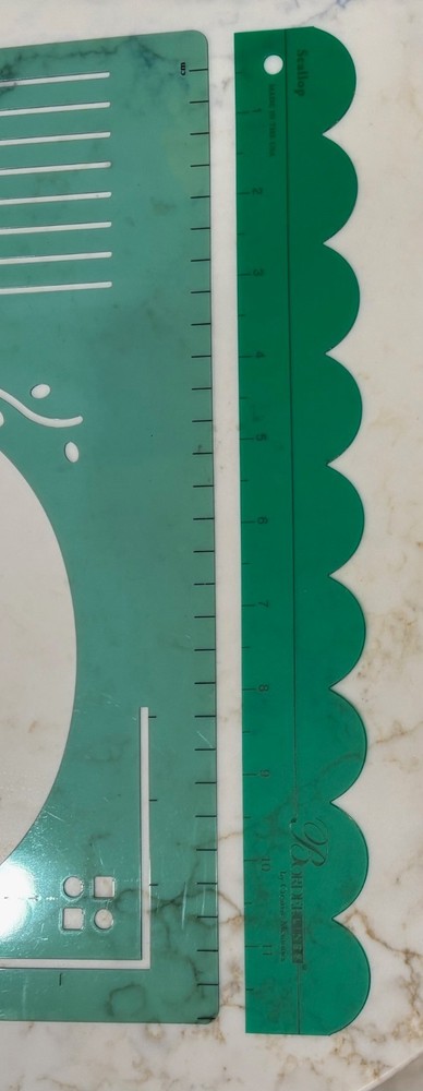 Creative Memories Borderlines Patterns & Lines & Designs Template - EUC!