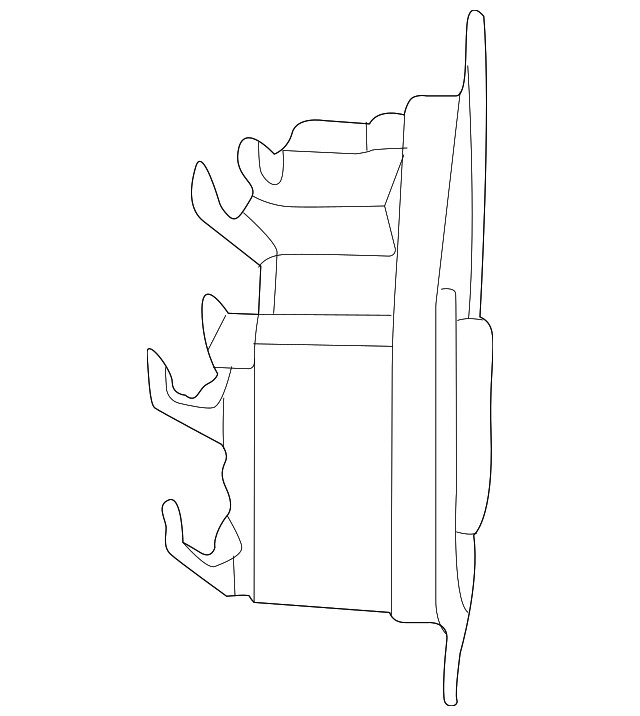 Genuine Ford Blind Spot Detection System Warning Sensor Bracket ML3Z-14D189-M