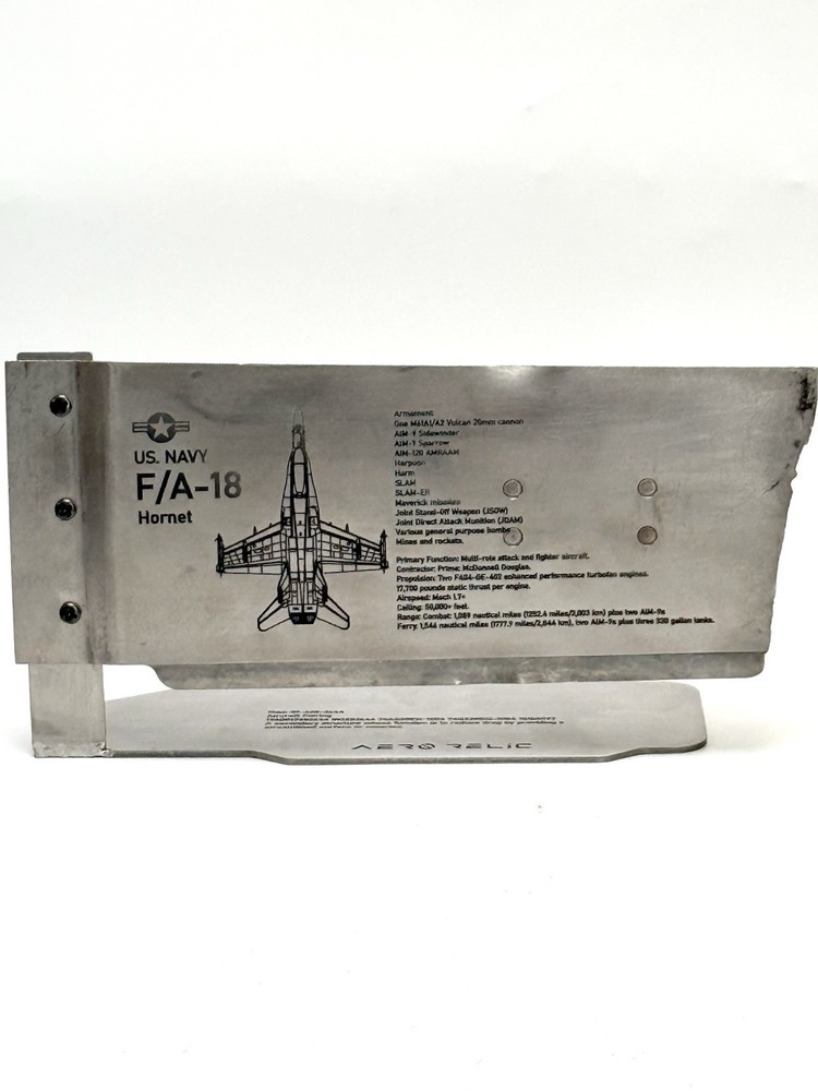 F/A-18 Titanium Part Collectable