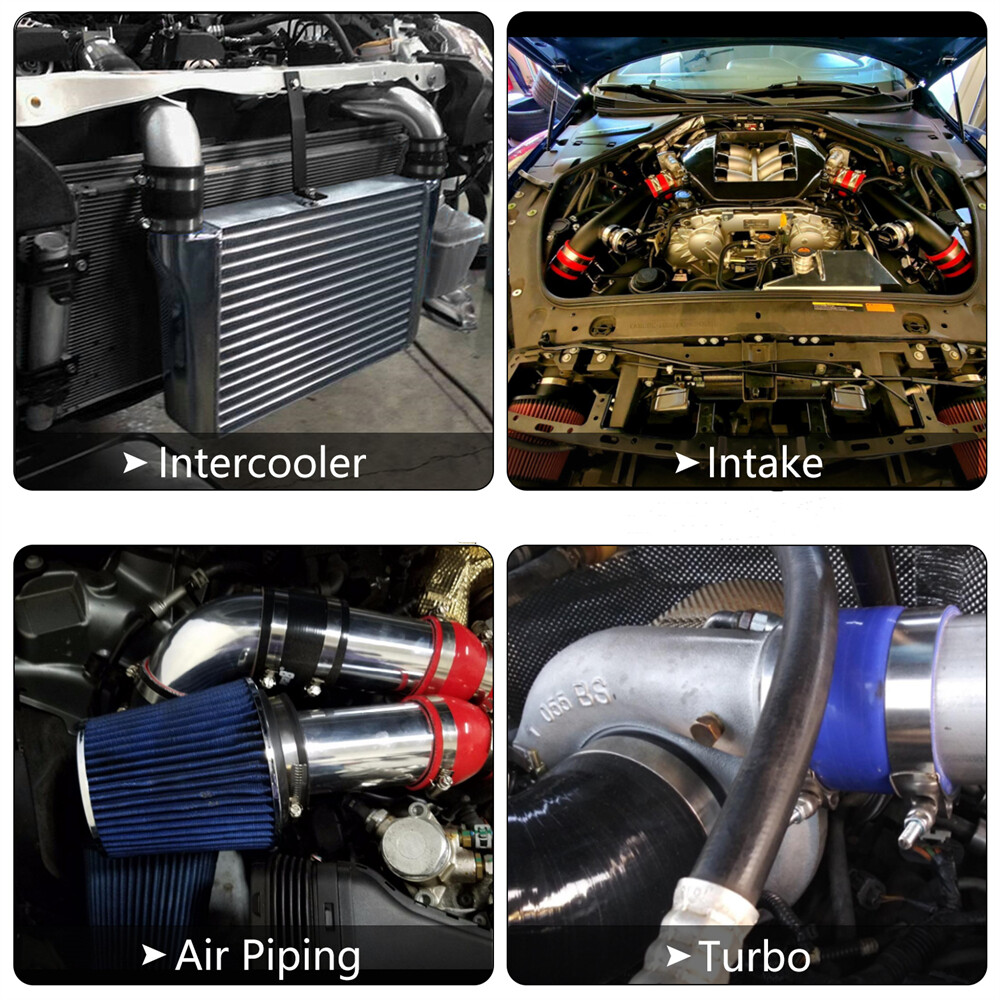 102mm 4" inch Z Shape S Shape Aluminum Turbo Intercooler Pipe Piping Tubing