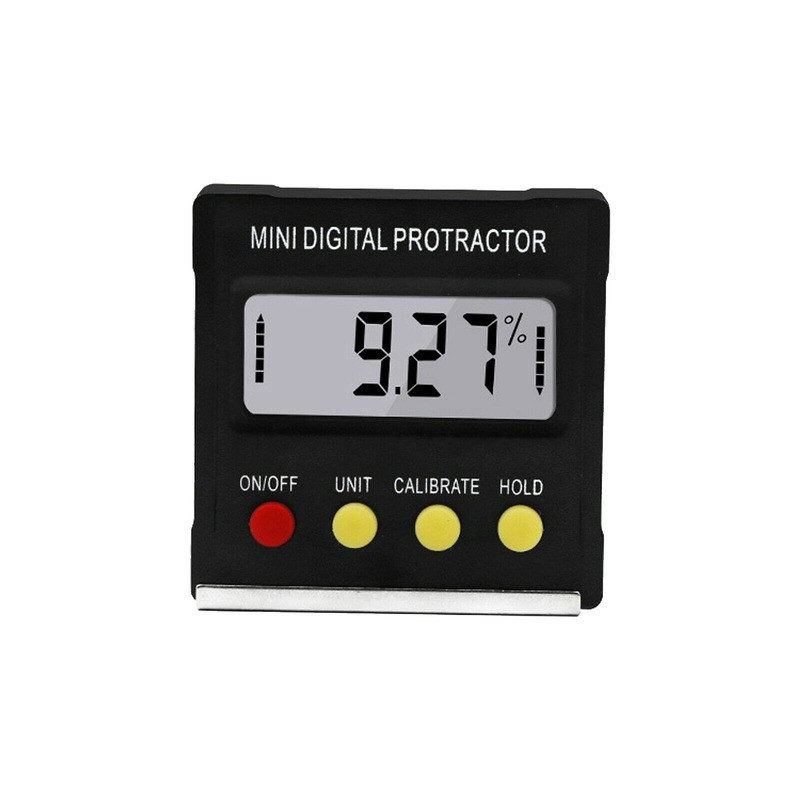 Digital LCD Protractor Gauge Level Box Angle Finder Inclinometer Magnet Meter US