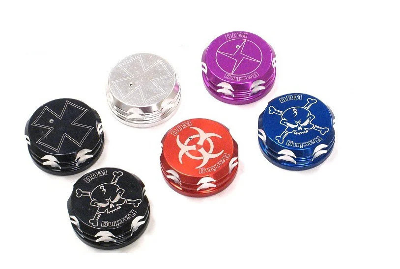 DDMJJ464 SKULL GAS CAP BLUE
