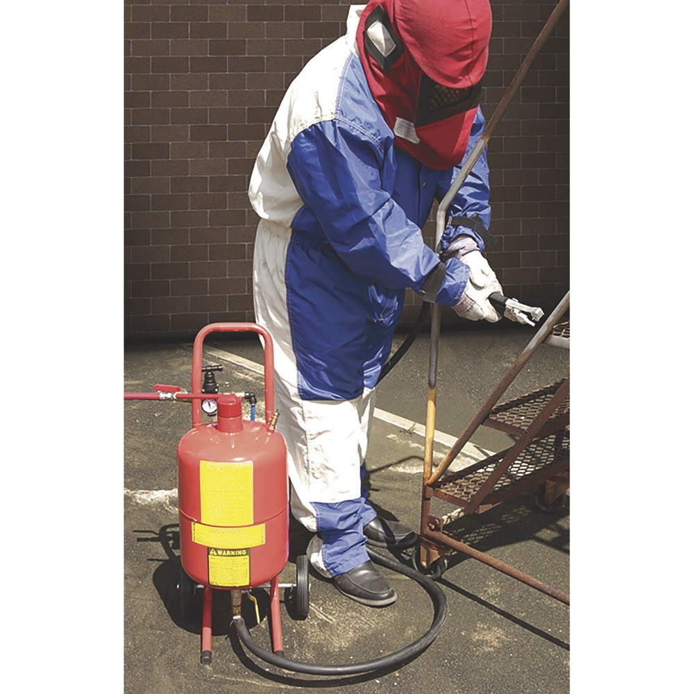Allsource Roll-About Abrasive Pressure Blaster with Deadman Handle, 20-Lb.