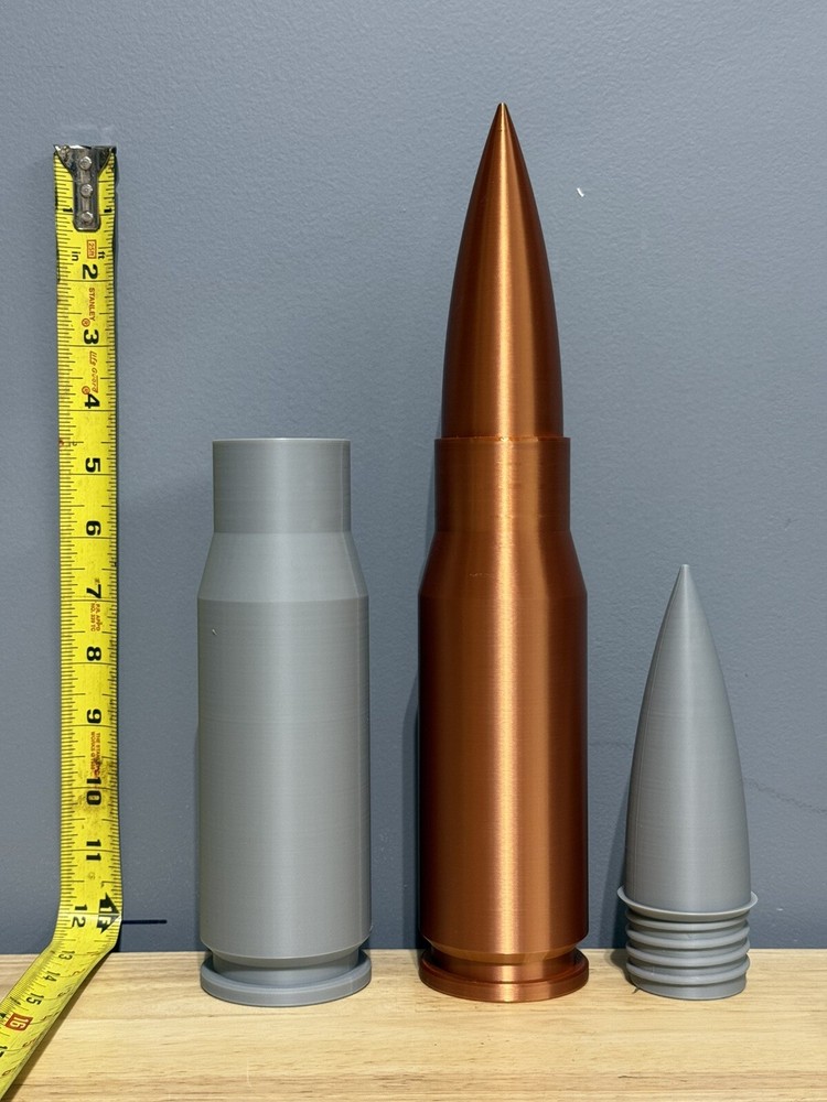 50 BMG Bullet Pill Storage Container Box: Multi-size, Stylish & Functional