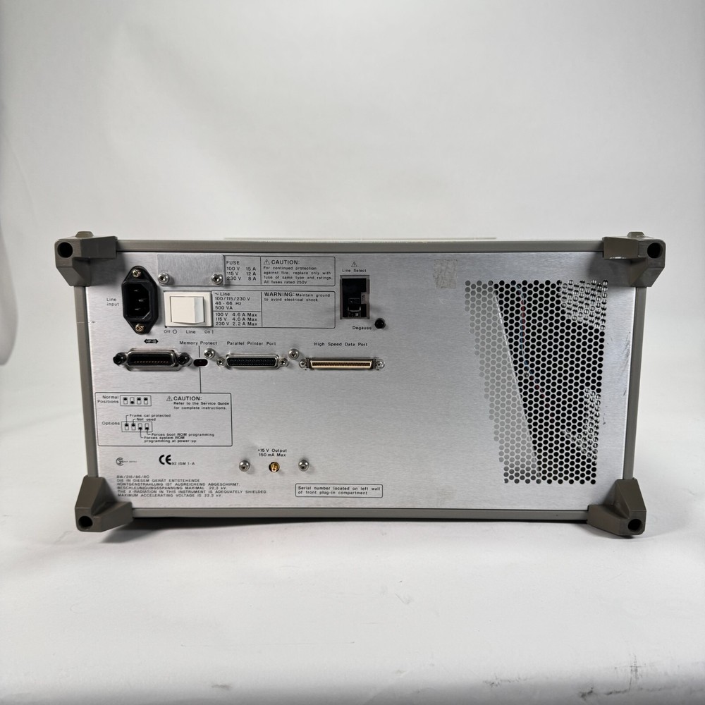 🚀 HP Agilent 54750A High-Bandwidth Digitizing Oscilloscope Mainframe no plug-in