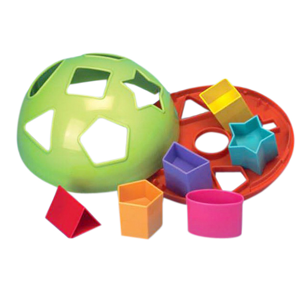 Fun Time My 1st Teach Time Gift Set, Shape sorter, bear & cups stacker 6+ months