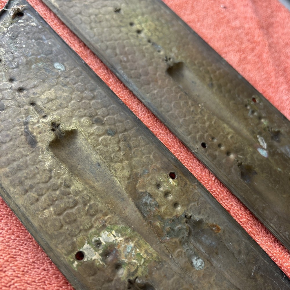 Vintage Brass Door Decor