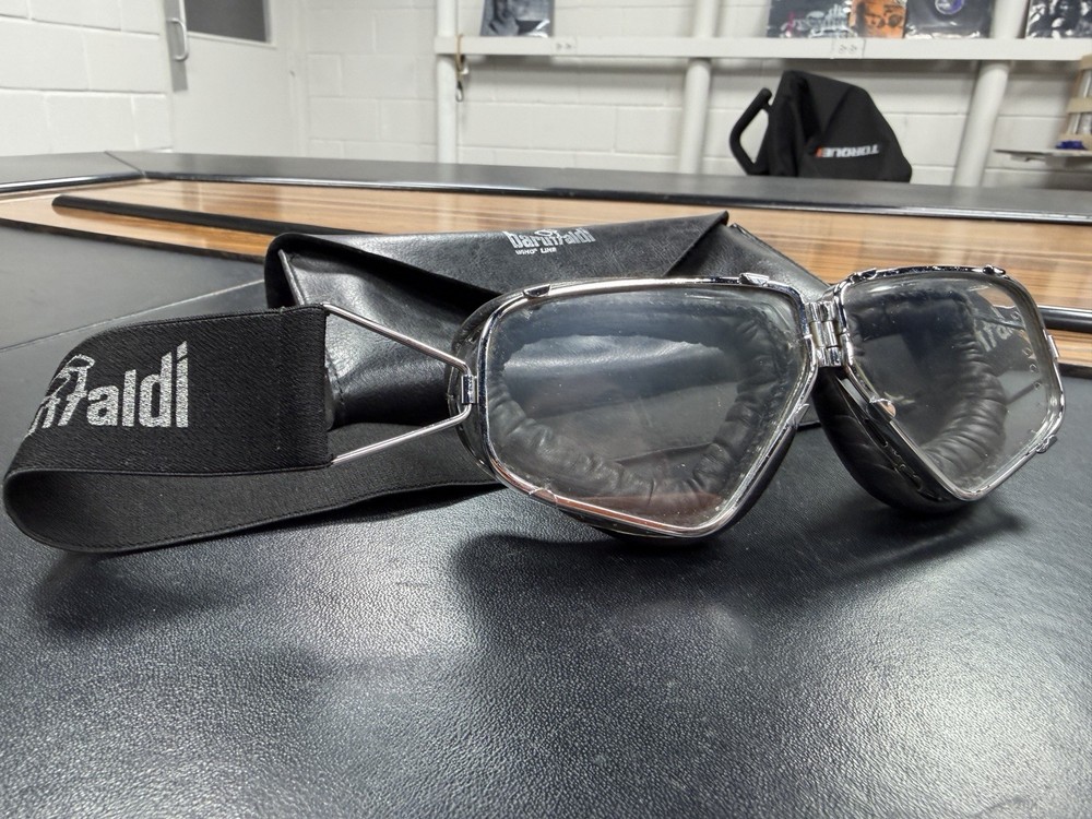 Baruffaldi Primato Motorcycle Goggles Clear With Sun Inserts