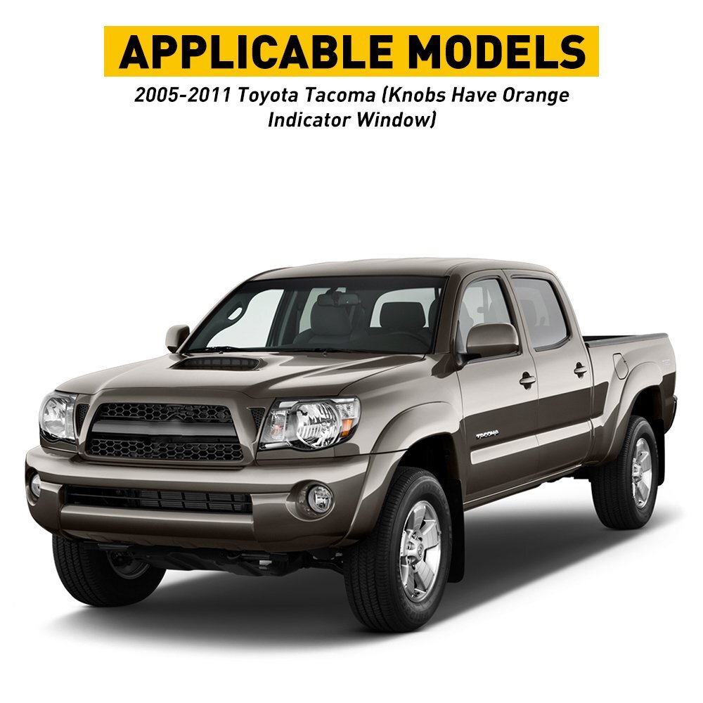 For 2005-2011 Toyota Tacoma 3x Heater Temperature HVAC Fan Control Knobs Replace