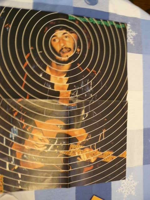 CIRCUS MAGAZINE CENTERFOLD BRUCE SPRINGSTEEN VINTAGE