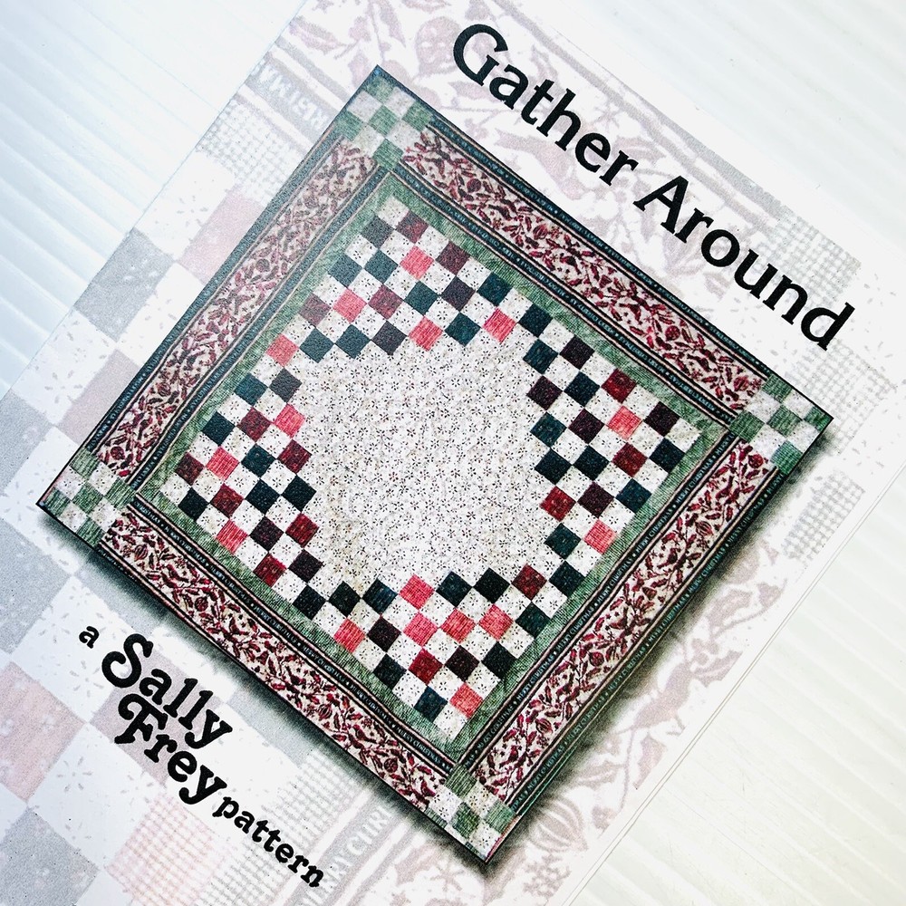 Gather Around Tablecloth PATTERN from Kenmar Designs