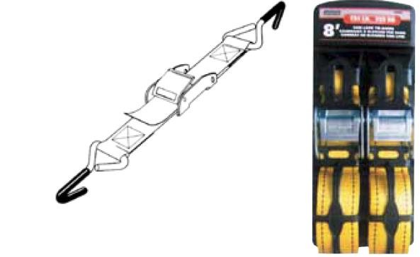 Erickson 34409 2in. x 8ft. - 2 Cam Buckle Tie Downs