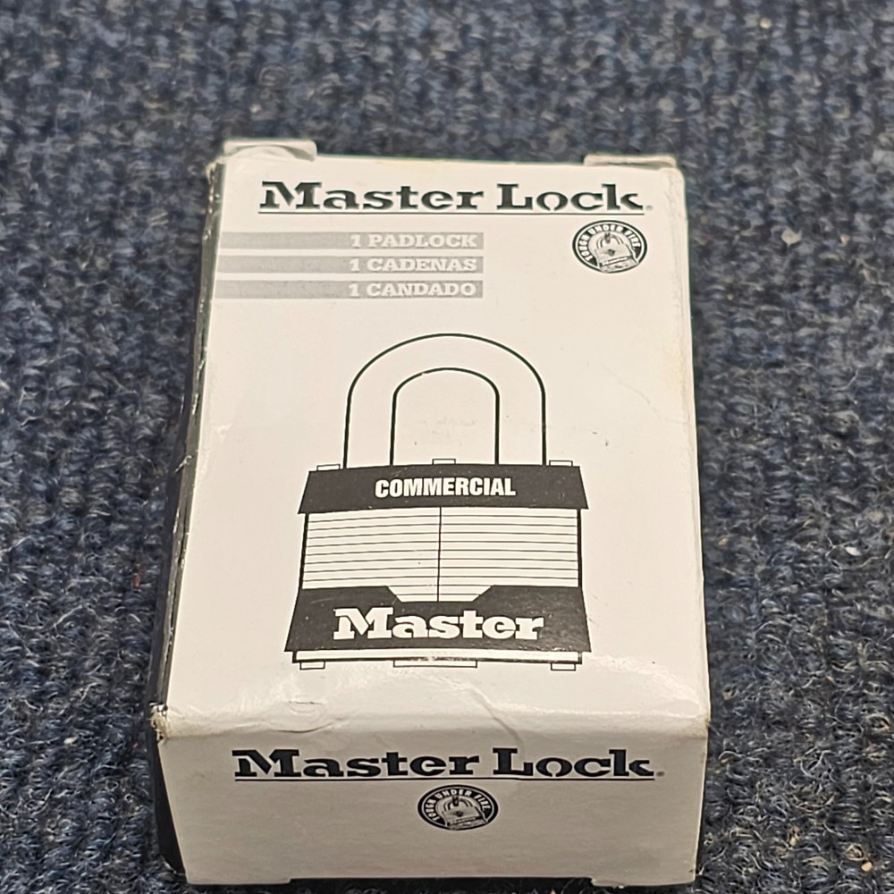 Master Lock 1KA 2001: Commercial Laminated Padlock 2 Keys Keyed Alike