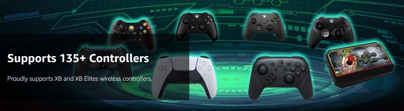 Brook Wingman XB 2 Converter for XB Retro Consoles, PC, 135+ controllers Ver2026
