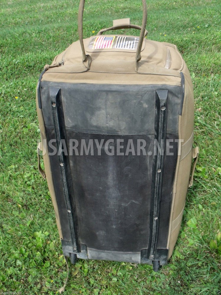 USMC Force Protector Gear Deployer 65 USGI Deployment Bag on Wheels COLLAPSIBLE