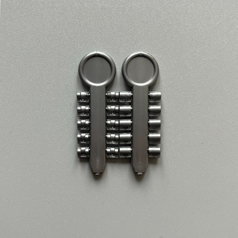 200Pcs/Pack Dental Rotation Wedge Orthodontic Rubber Elastic Rotary Pads Gray