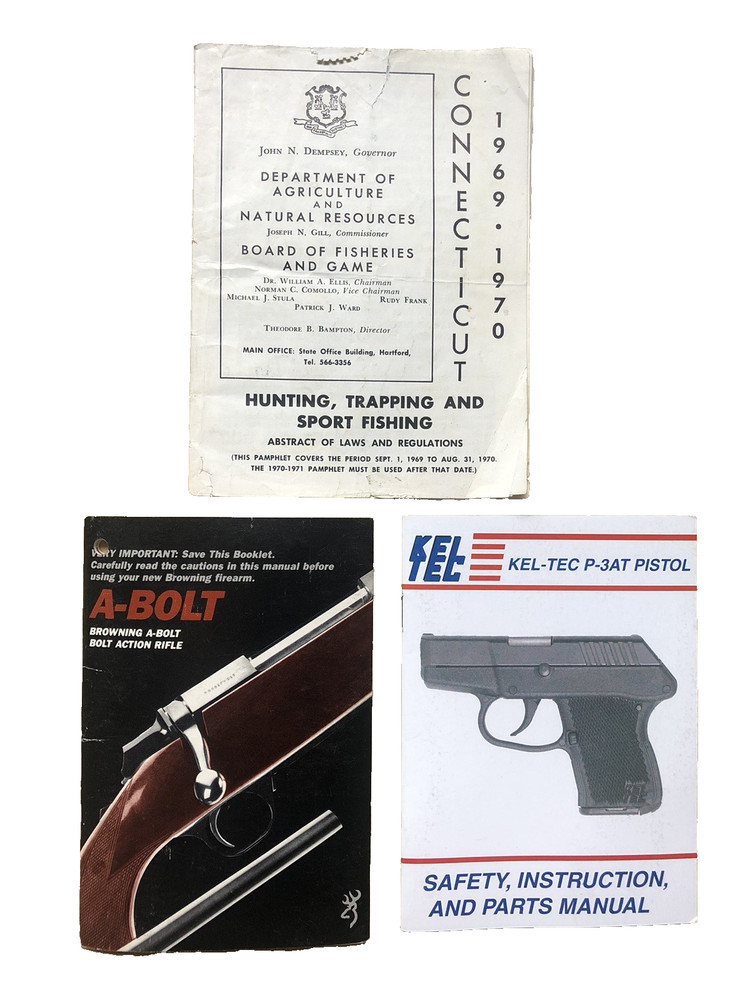 Smith &Wesson SD9 VE Box A-BOLT BROWING /KEL-TEC /GLOCK Paperwork, TRIGGER Lock