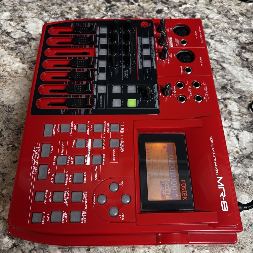 Fostex MR8 Digital Multitrack Recorder MR-8 Studio Multitracker