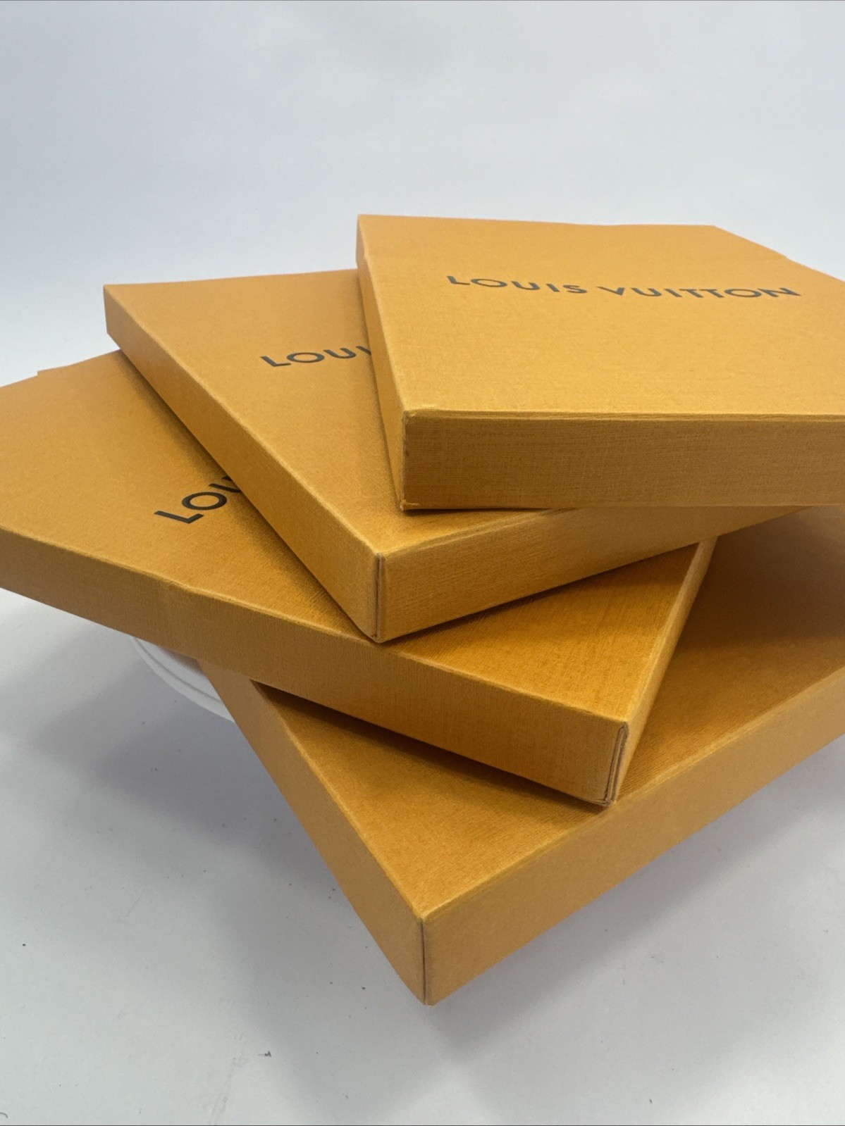 Lot Authentic LOUIS VUITTON Set Of Empty Boxes Set Of 4 See Photos