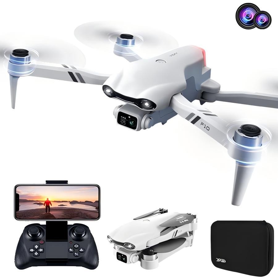 Drones with HD Camera 4K Dual RC Drone WIFI FPV Foldable Quadcopter 2 Battery