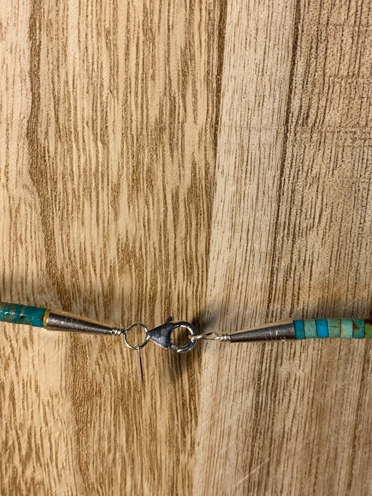 TURQUOISE ~ ORANGE SPINY ~ NECKLACE