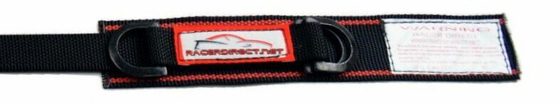 USAC RACING ARM RESTRAINTS HARNESS SFI 3.3 CERTIFIED ARM CONTAIN BLACK & RED