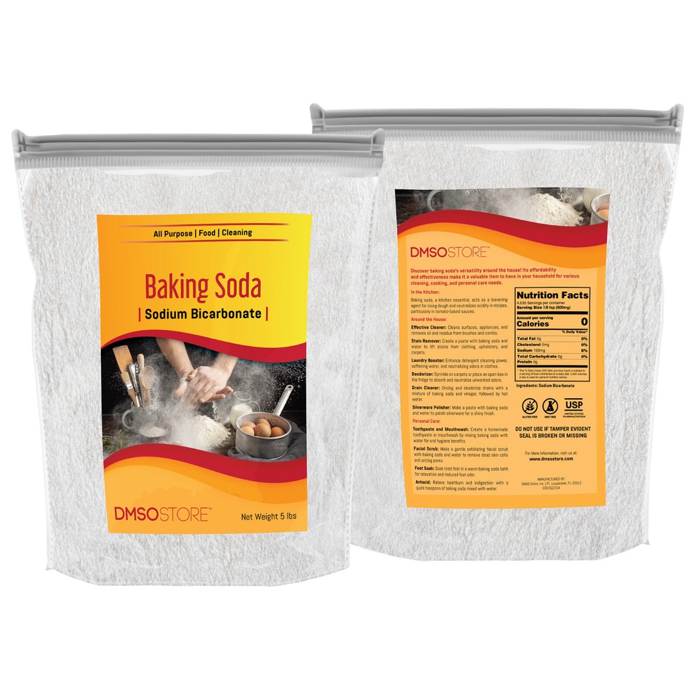 Baking Soda 5 lb. Pure Sodium Bicarbonate