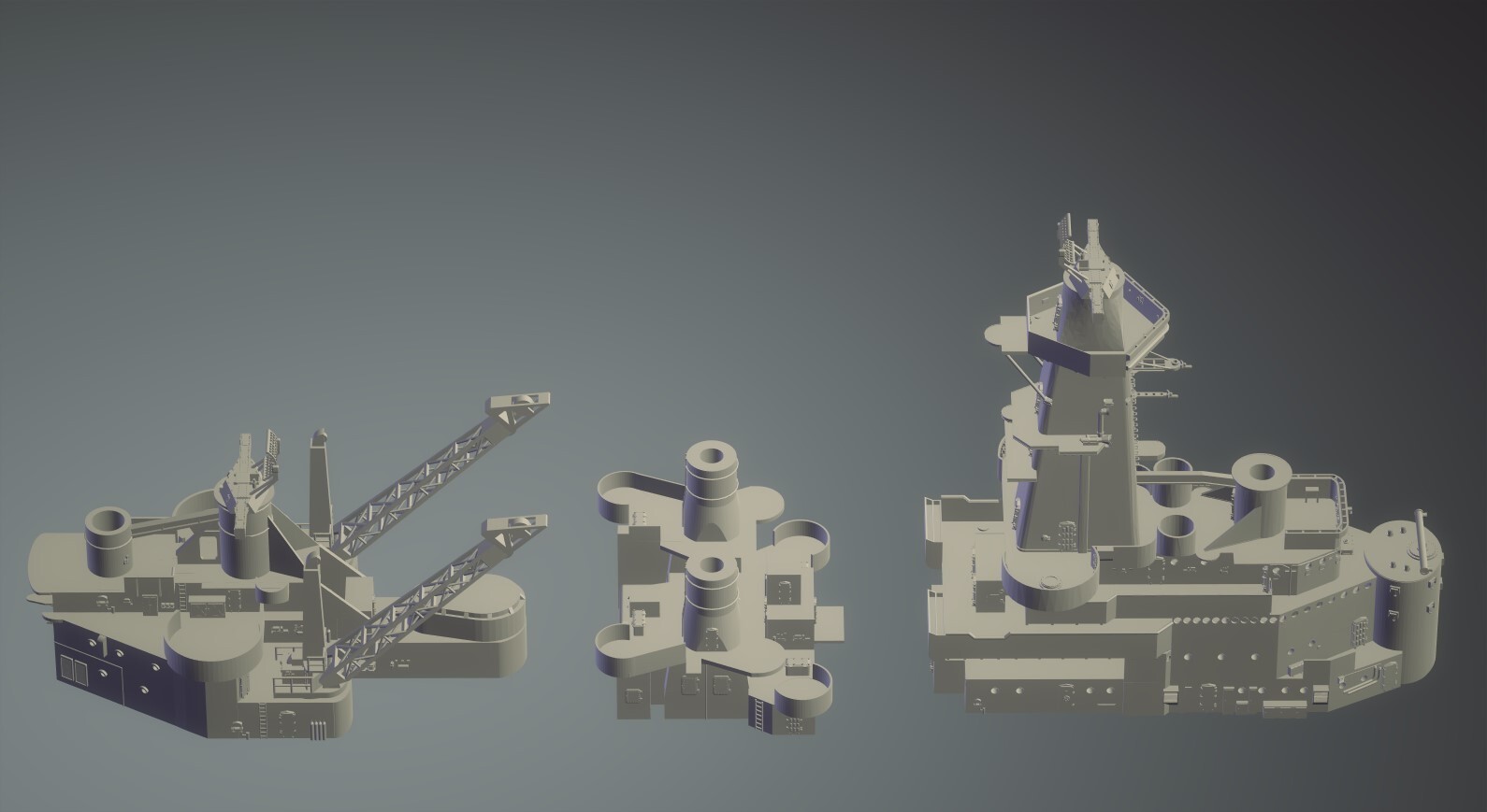 1/350 USS Washington BB56 1942 Conversion Set for Trumpeter North Carolina kit