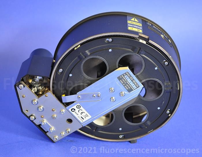 Olympus Microscope IX2-RFACA Motorized Reflector Cube Module Turret