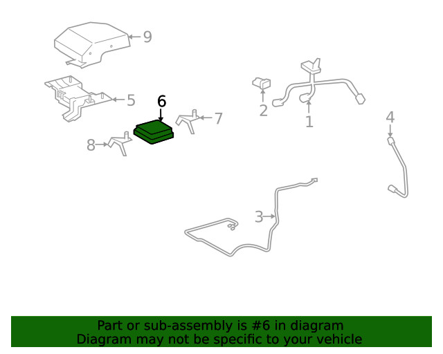 Genuine GM Auxiliary Comn Interface Module 88975732