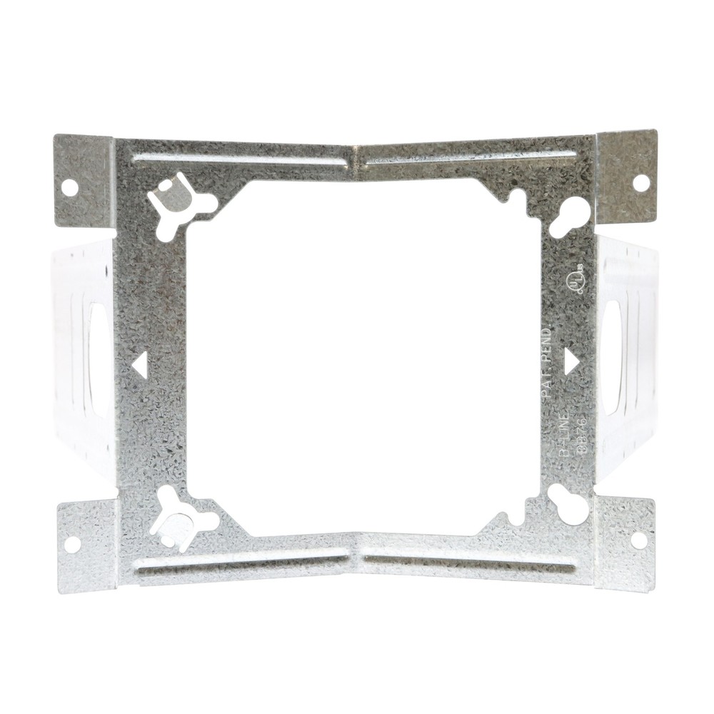 COOPER B-LINE BB76 DOUBLE-SIDED DEVICE BOX SUPPORT BRACKET, W/ EARS, (25-PACK)