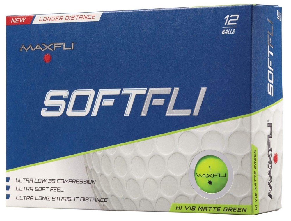 Maxfli SoftFli Matte Golf Balls