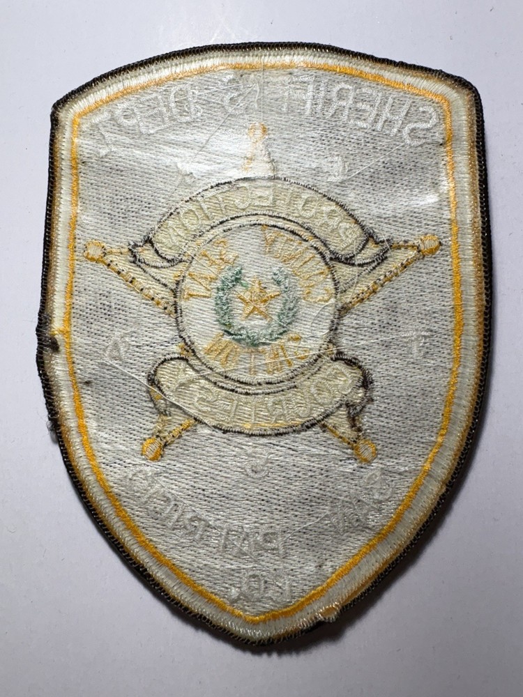 San Patricio County Texas Sheriff Patch