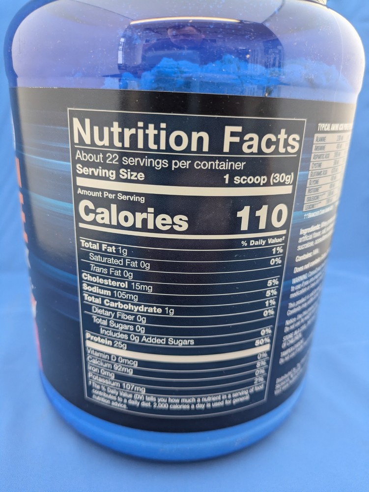 Bodytech Whey Protein Isolate 24 Oz. 1.5 Lbs. Exp August 2027