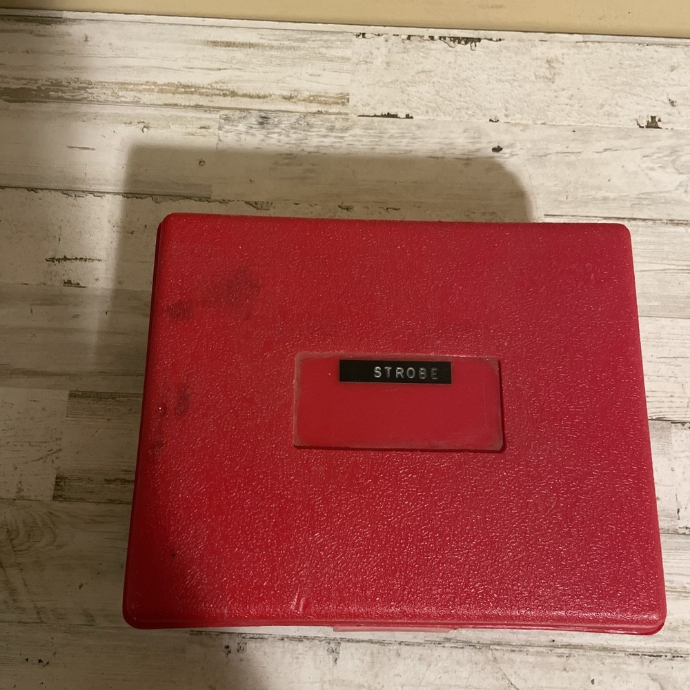 Honeywell Strobe Camera Flash With Case, Adapter & Cords