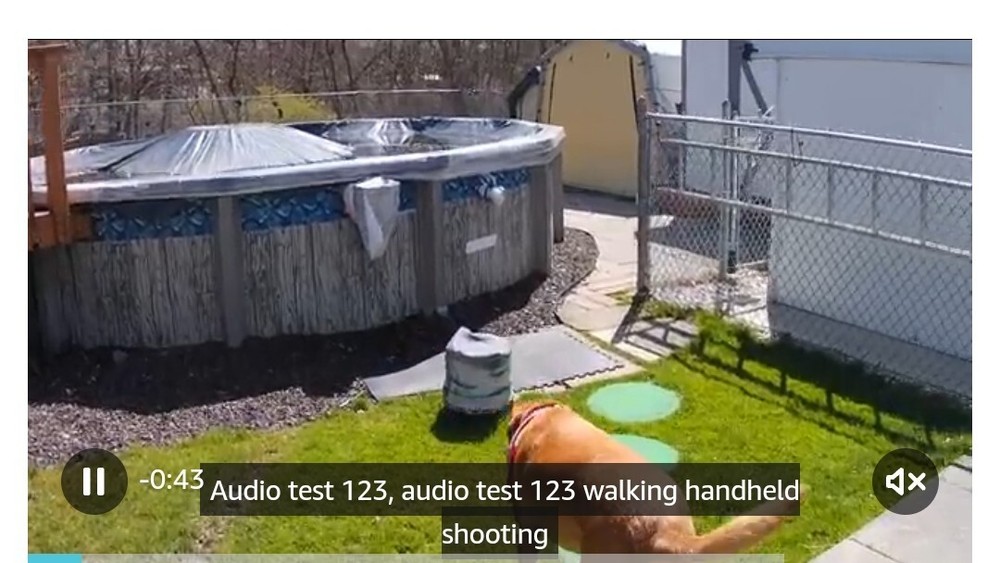 4K Action Camera 30fps