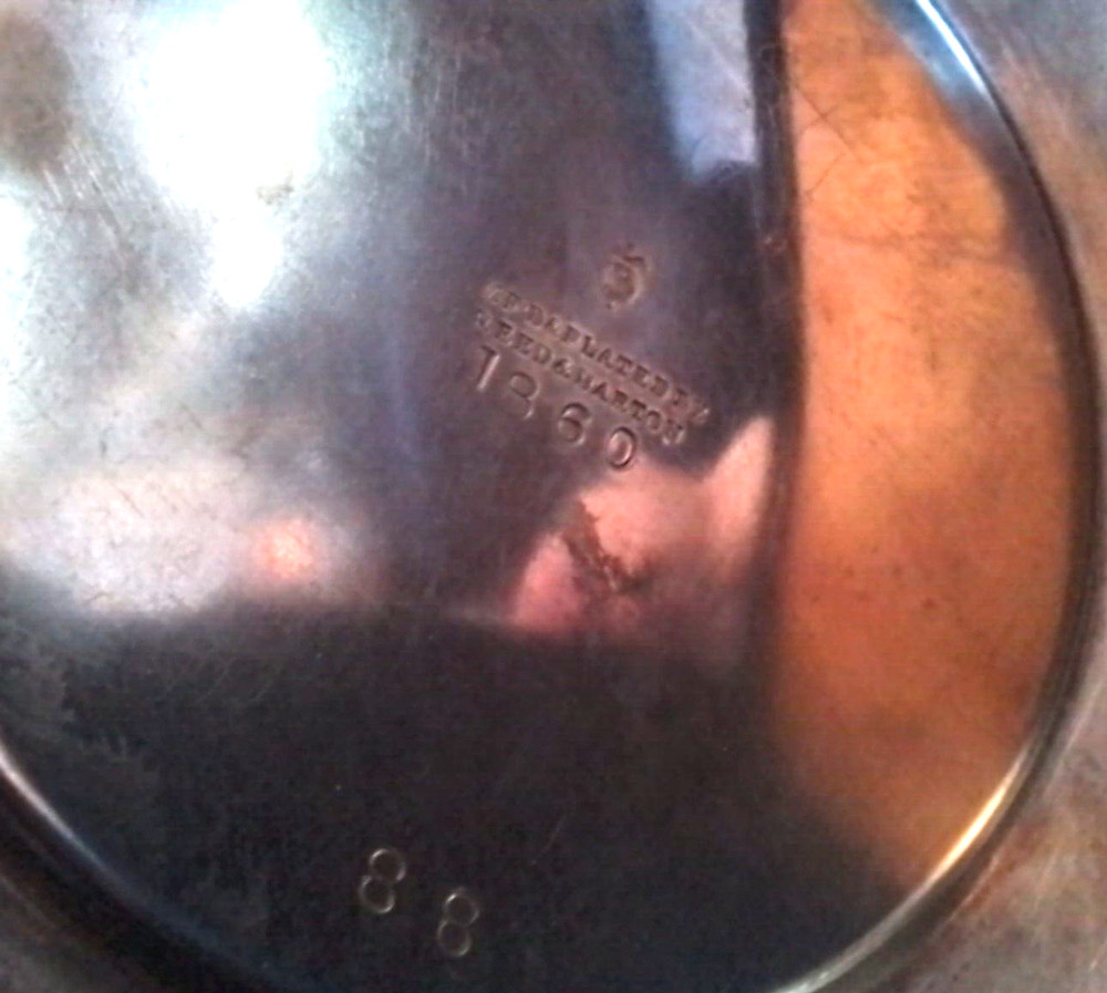 Silver Plated Reed & Barton Lined Water Pitcher - 1901 - Pennsylvania Coal