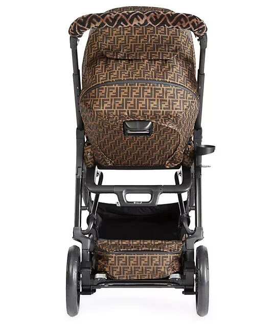 Fendi Baby Kids FF Logo Stroller